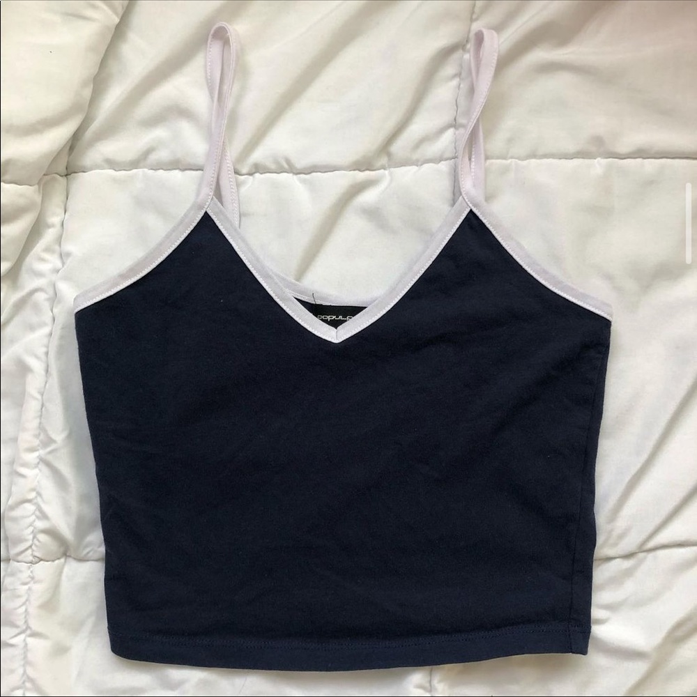 cropped tank top
